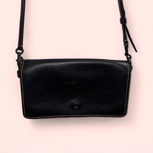 Coach Crossbody Bag In Black, Classic/Vintage Style